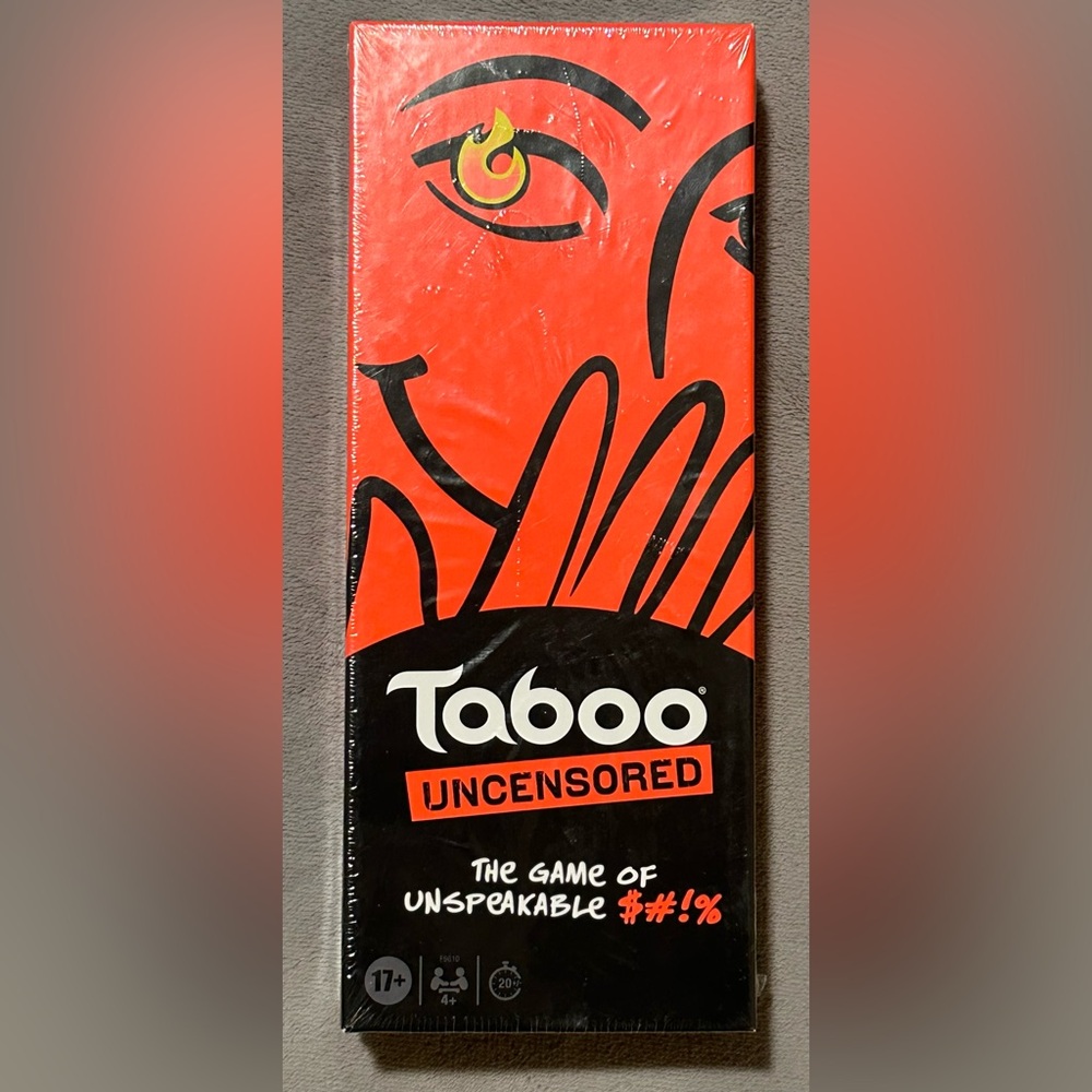 Hasbro Gaming Taboo Uncensored Party Game for Adults Only/ Brand New-Sealed